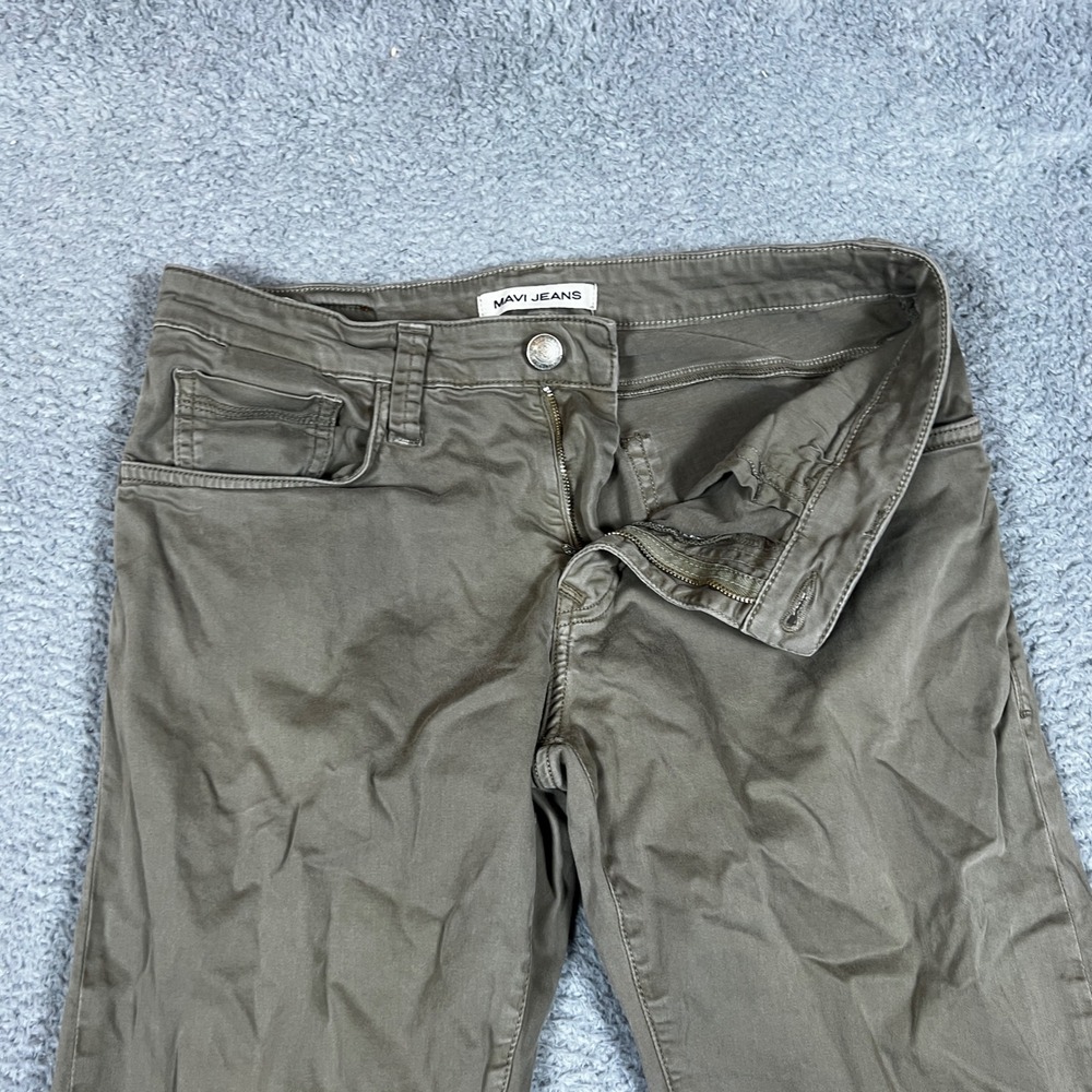 Mavi Zach Jeans Mens 32x32 Brown Excellent Straight Leg Cotton Stretch Casual